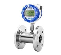 Débitmètre Instrument Numérique Bride Connexion SS304 4-20mA Sortie RS485 Compteur De Liquide Débitmètre Mesure De L'eau,Mesures précises(1”)