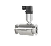 Débitmètre liquide en acier inoxydable 304, connexion par pince, capteur de débit sanitaire, sortie RS485 for eau et alcool(DN25-RS485)