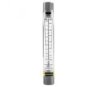 Débitmètre liquide, LZM-15G tube acrylique type rotamètre, compteur de débit d'eau de haute précision, 0,5-5 GPM et 1,8-18 LPM, filetage interne 1/2"