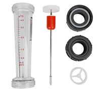 Débitmètre Liquide LZS - 32(D) à Tube Plastique, Outil de Mesure de Débit avec Panneau Transparent ABS, Gamme 0.4-4m³/H pour Divers Liquides, Haute Précision Moins de 4%, Flott