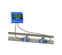 Débitmètre liquide numérique TUF-2000M, module de débit ultrasonique avec capteur à pince TS-2, TM-1, TL-1, DN15-DN6000, for tuyaux en cuivre/PVC Faible répétabilité, haute sensibilité(Host and TL1)