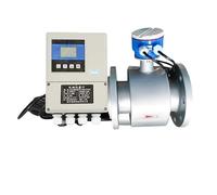 Débitmètre magnétique en acier inoxydable, affichage numérique 4-20 mA, RS485, débitmètre électromagnétique for eau de revêtement(DN40)