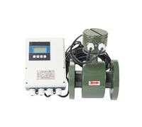 Débitmètre magnétique intelligent à LED divisée, débitmètre électromagnétique for liquides, 4-20 mA, RS485(DN65)