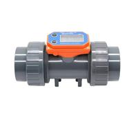 Débitmètre numérique à grande capacité avec affichage clair pour les traitements de l'eau de piscine, mesure précise des liquides