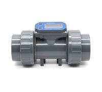 Débitmètre numérique à grande capacité avec affichage clair pour les traitements de l'eau de piscine, mesure précise du liquide, débitmètre d'eau