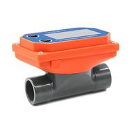 Débitmètre numérique à grande capacité avec affichage clair pour les traitements de l'eau de piscine, mesure précise des liquides