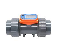 Débitmètre numérique à turbines pour l'irrigation de la ferme et du jardin avec écran LCD pour mesurer l'eau, l'essence, le kérosène, le méthanol, le débitmètre électronique à écran LCD
