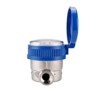 Débitmètre numérique, Compteur D'eau Froide De Type Rotor, Pointeur Combiné Mécanique À Ailes Rotatives, Table Numérique, Mesure De L'eau De Jardin Et De Maison Mesure précise