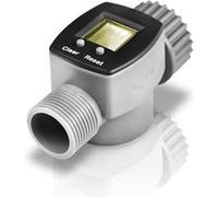 Bradas Compteur d'eau numérique, Gris, 9 x 4 cm