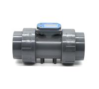 Débitmètre numérique électronique de haute précision DN15-DN80 adapté pour la mesure du liquide d'irrigation dans le jardin, la ferme et les piscines Débitmètre de liquide