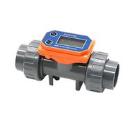 Débitmètre numérique électronique de haute précision DN15-DN80 adapté pour la mesure du liquide d'irrigation dans le jardin, la ferme et les piscines, débitmètre d'irrigation de jardin
