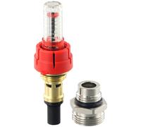 Débitmètre, Régulateur De Débit De Collecteur De Chauffage Par Le Sol, Indicateur De Débit Du Système CVC DN25 0-95 °, Température De Fonctionnement Pour eau, diesel, essence