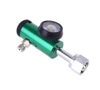 Débitmètre, Régulateur de pression d'oxygène 3000psi CGA540 3/4-14-NPT (mm) Débitmètre d'inhalateur cylindrique utilisé for la clinique hospitalière(D)