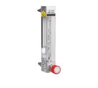 Débitmètre rotamètre à Tube en verre LZB-4WB, débitmètre à zone Variable for Air, eau, oxygène, azote, gaz liquide(0.5-5L-min)