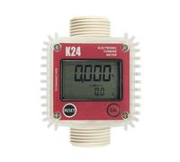 Débitmètre, Testeur de débit carburant numérique LCD K24, débitmètre for produits chimiques, eau, mer, liquide, outils mesure
