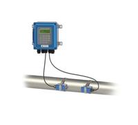 Débitmètre ultrasonique d'eau TUF-2000B TS-2/TM-1/TL-1, Type mural, contrôle du débit d'eau liquide, compteur de débitmètre avec écran LCD Haute sensibilité pour plusieurs supports(Host plus TS-2)