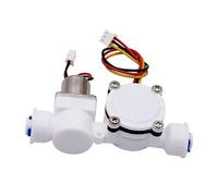 Débitmètres, Solénoïde de débitmètre d'eau, matériaux de qualité à fileta 1,8~5 V 1/4" Installation facile