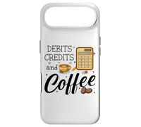 Debits Credits & Coffee Cup Funny Accountant It's Tax Season Coque pour iPhone Air