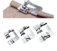 DeBizz Lot de 3 pieds presseurs pour machine à coudre - Pour machine à coudre - Pour la maison - Compatibles avec Brother, Singer (3/8, 5/8,7/8")