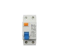 DEBLAN Disjoncteur électromagnétique à Courant résiduel, 2P 4P 10/30/100/300mA, Type AC RCCB RCD ELCB, disjoncteur différentiel, Interrupteur de sécurité (Size : 10mA, Color : 4P 20A)