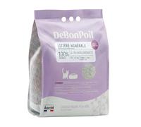 DeBonPoil - Litière Minérale Spéciale Chaton - Absorption Haute Performance - Contrôle l'Humidité et Les Odeurs - Ultra Agglomérant - Doux pour Les Pattes - Grains Fins - Dépoussiérée à 99.5% - 10L