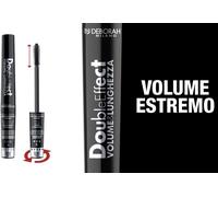 Deborah Mascara Double Effect Volume/Longueur, Noir, 24 Unités