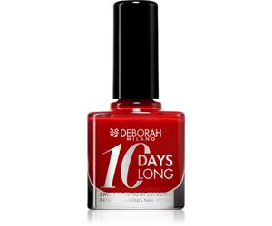 Deborah Milano 10 Days Long vernis à ongles à séchage rapide teinte 161 Dark Red 11 ml
