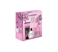 Deborah Milano Coffret cadeau Fresia pour femme avec eau de toilette 100 ml et mousse douche 250 ml