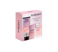 Deborah Milano Eau de Toilette Romantic, Parfum Femme, Parfum Délicat et Fleureux, 100 ml + Salle de Bains Douche 250 ml