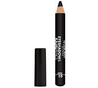 Deborah Milano Eyeshadow&Kajal Pencil ombre à paupière 2 g 01 Black Finish Mat Mat