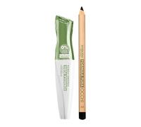 Deborah Milano - Set de maquillage pour yeux noirs 01 - Mascara formule pure bio volume et force, haute tolérance sans parabènes, longue durée, donne des cils nourris et forts, noir, 12 ml
