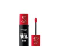 Deborah Milano Super Vinyl Shake Lipstick - Rouge à lèvres liquide en vinyle, n°4 Signature Rouge, couleur intense et sans transfert, donne des lèvres de vinyle jusqu'à 16 heures - 4 ml