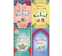 Deborah Rodriguez Collection 4 Books Set (The Little Coffee Shop of Kabul, Return to the Little Coffee Shop of Kabul, Island on the Edge of the World, The Zanzibar Wife)