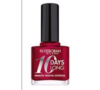 DEBORAH Vernis 0 Days Long N.897, tenue jusqu'à 0 jours sans retouche ou lampe UV, pour ongles nourris et lumineux, Fire Heart