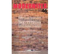 Débordements Littérature, arts, politique - Jean-Paul Engélibert (Dir.) - Presses Universitaires Bordeaux - broché - Essai