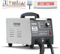 Débosseleur VEVOR, appareil de soudage par points de 1,8 kW, Dent Puller avec soudage automatique/manuel & 7 modes polyvalents, appareil de soudage par points pour carrosserie automobile
