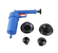 Déboucheur à air comprimé, ouvre-drain à haute pression avec 4 ventouses pour toilettes, éviers, baignoires, douches et canalisations de sols bouchés, pompe à piston réutilisable