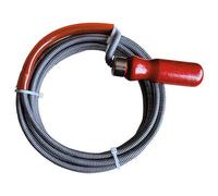 Déboucheur à manivelle - furet - L : 3 m - tire bouchon 6 mm