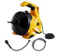 Deboucheur canalisation-9M Tarière pour Perceuse Tariere ElectriquePour bouchons de tuyaux de 20 à 50 mm - Avec tête de perçage - Idéal pour le nettoyage des tuyaux en spira
