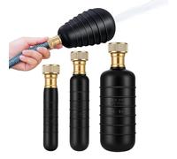 Deboucheur Canalisation en Caoutchouc, Kit de Nettoyage 3pcs à Eau Sous Pression, Débouche Tout WC/Évier/Gouttières/Égouts, Ventouses de Plomberie Professionnelle