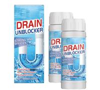 Déboucheur Canalisation,Green Déboucheur biologique,100% Naturel, Action Rapide,Entretien Canalisation Ecologique,Elimine les mauvaises odeurs（100g)*2pc