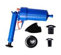 Déboucheur de Canalisation à Air Bleu, Kit 1 Set pour Évier et Baignoire