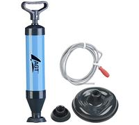 Déboucheur de canalisation à ventouse avec 2 accessoires et furet 3 m [AGT]