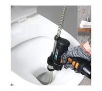 Déboucheur de canalisation électrique, serpent de plomberie, outils de débouchage de canalisations, nettoyeur de canalisations sans fil for toilettes, égouts, salle de bain, évier et douche Pour le br