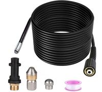 Déboucheur de canalisation - PZCC - 15 m - Compatible Karcher K2-K7/HD/HDS - 180 Bar - 60 °C - Tuyau flexible