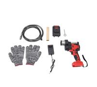 Déboucheur de canalisation sans fil 21V 7,5m - Machine électrique à moteur brushless, puissante et compacte pour débouchage rapide des tuyaux domestiques et WC