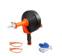 Déboucheur De Canalisations 10 M, Serpent Plomberie À Alimentation Manuelle, For Salle Bain Et Douche Dragage Puissant