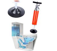 Déboucheur de canalisations à air comprimé - Pompe de nettoyage à pression pour tuyau de 30 à 130 mm - Peut être utilisé pour le dragage des toilettes, des excavatrices de sol, des éviers de cuisine