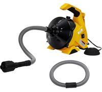 Déboucheur de canalisations en spirale - Avec interrupteur à pied - 9 m - Hélice de vidange électrique de 20 à 50 mm - Avec foret - Interrupteur à pied - Tuyau d'évacuation en spirale