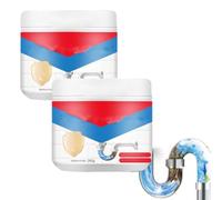 Déboucheur de canalisations, puissant déboucheur de tuyaux, nettoyant pour éviers et canalisations, dissout les bouchons, gel déboucheur haute performance à action rapide, déboucheur (2 pièce)